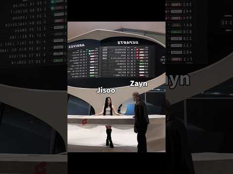 Jisoo and Zayn for Eyes Closed M/V!! ✨🪐 #blackpink #jisoo