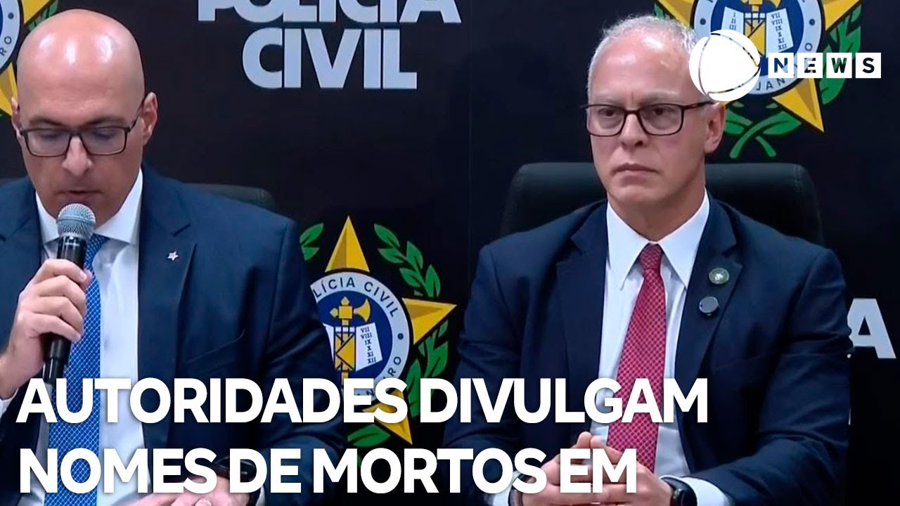 Autoridades Revelam Nomes dos Suspeitos Mortos em Grande Operação no Complexo do Alemão e Penha 🚓