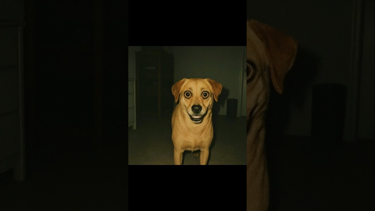 What If Your Dog Starts Watching You Like a Human at Midnight? 😱