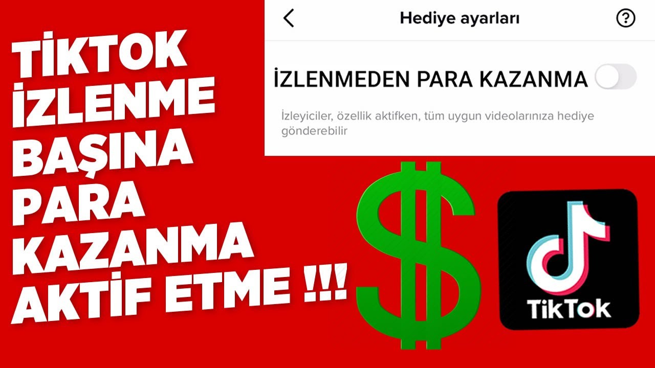 TikTok'tan Nasıl Para Kazanılır? 💰