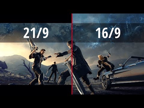 FINAL FANTASY XV Ultrawide 21/9 - COMPARAISON GRAPHISMES & FPS PC 1080p