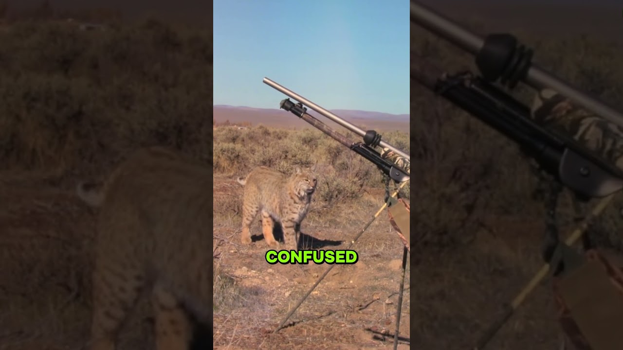 Hunter Encounters a Bobcat 🐾