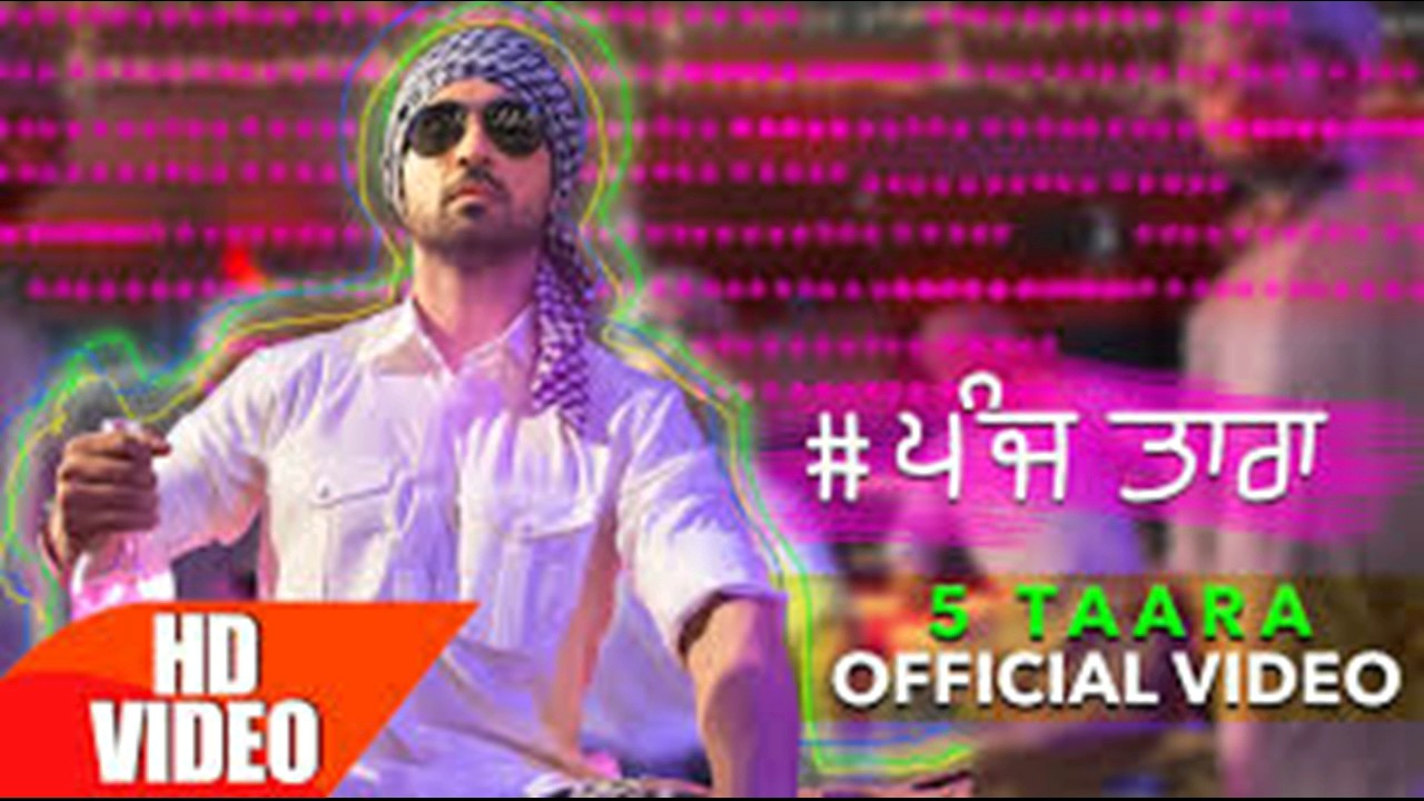 5 Taara - Diljit Dosanjh | Official Punjabi Song 🎶