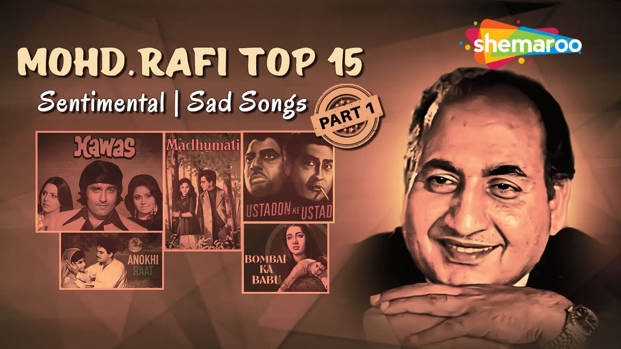 Mohammad Rafi's Top 15 Evergreen Hits 🎶