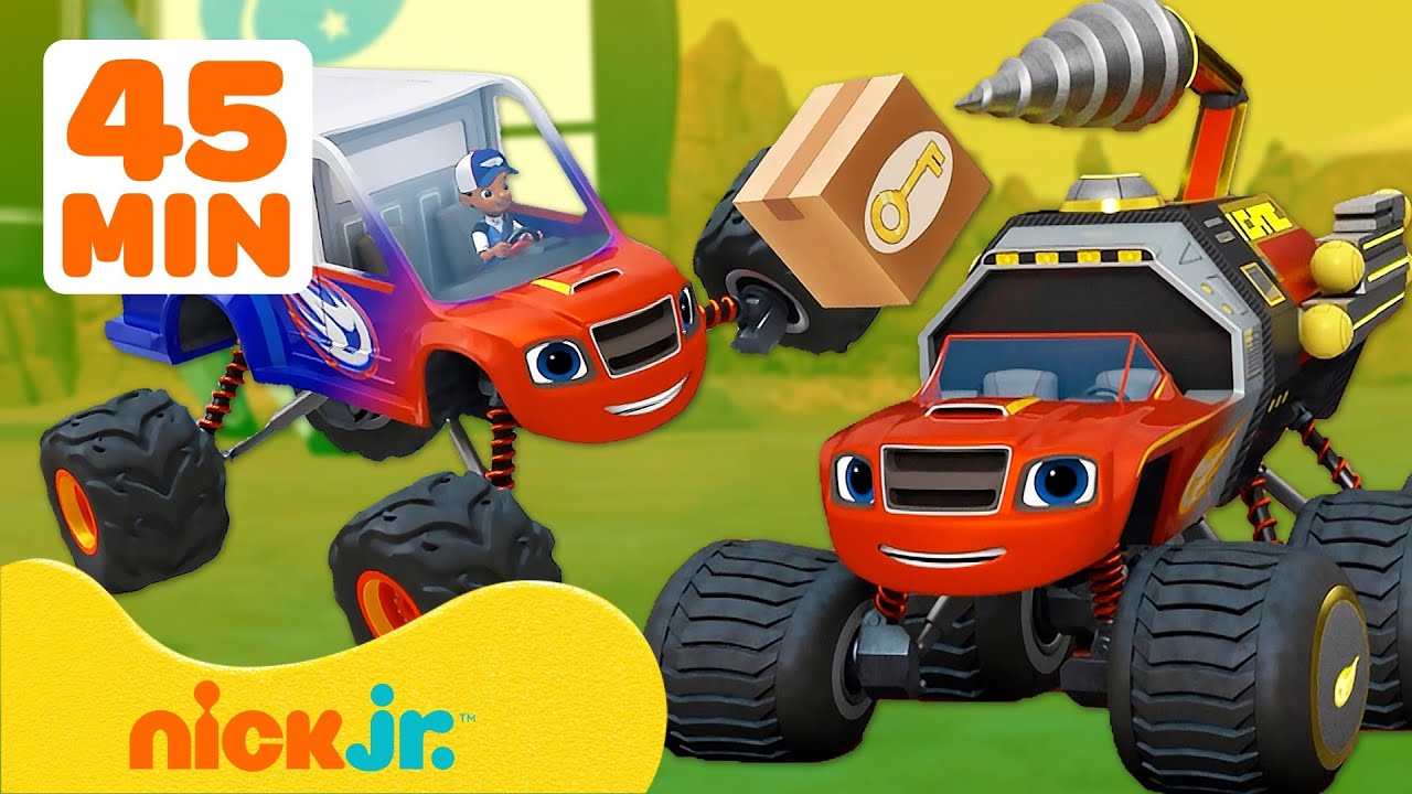 Blaze verwandelt sich in ein Lieferauto! 🚚 | Blaze und AJ auf Nick Jr.