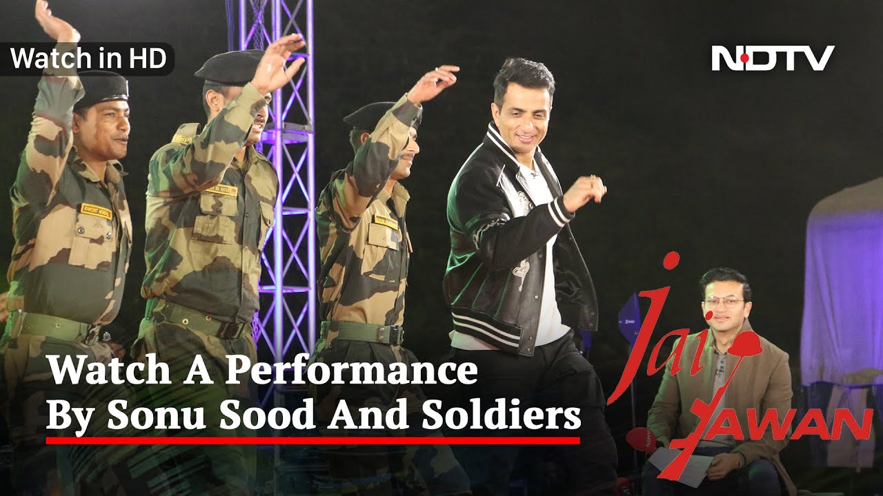 Sonu Sood Performs with BSF Soldiers 🎥