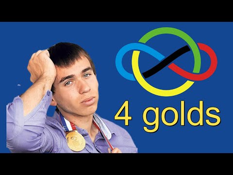 He won 4 gold medals in the International Math Olympiads: tips and tricks