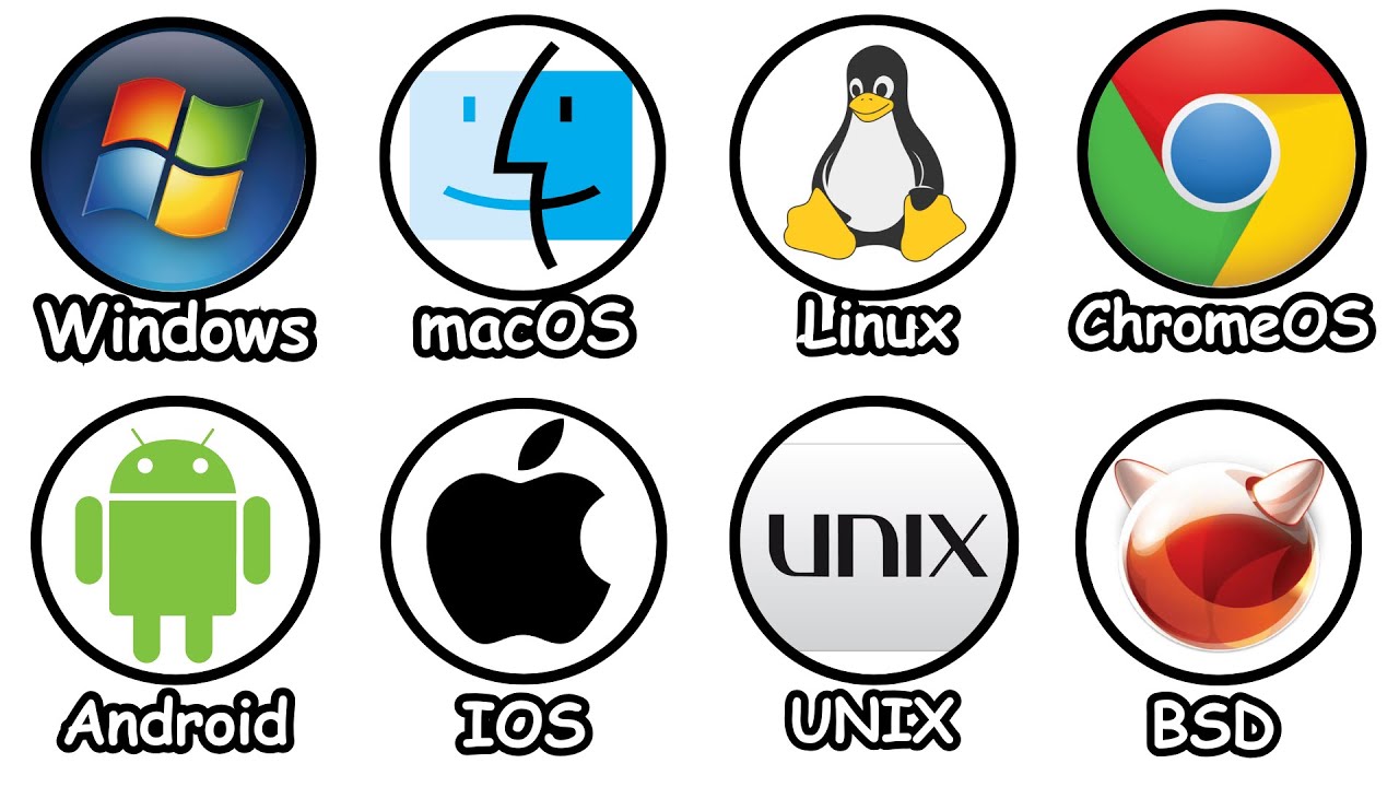 Overview of Major Operating Systems in 8 Minutes