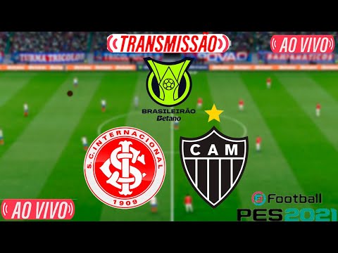 INTERNACIONAL X ATLÉTICO MG | AO VIVO COM IMAGENS DO BRASILEIRÃO SERIE A | ASSISTA AGORA | PES