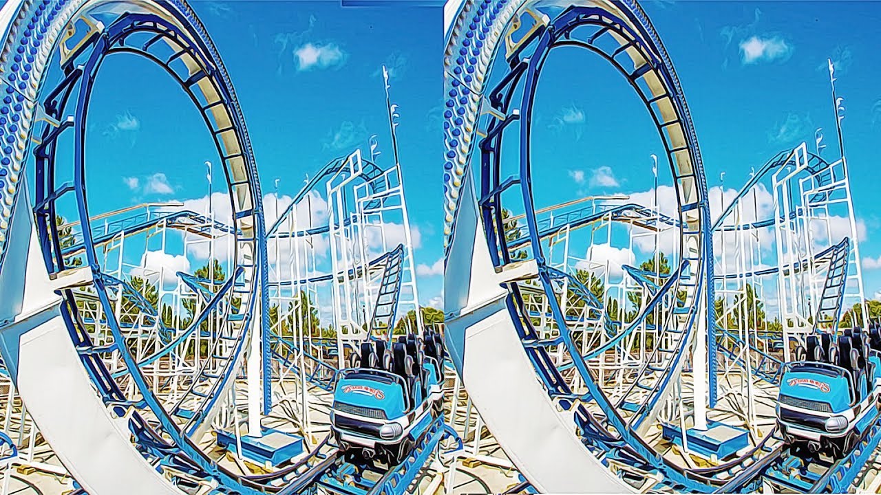 Top 3D Roller Coaster VR Compilation 🎢