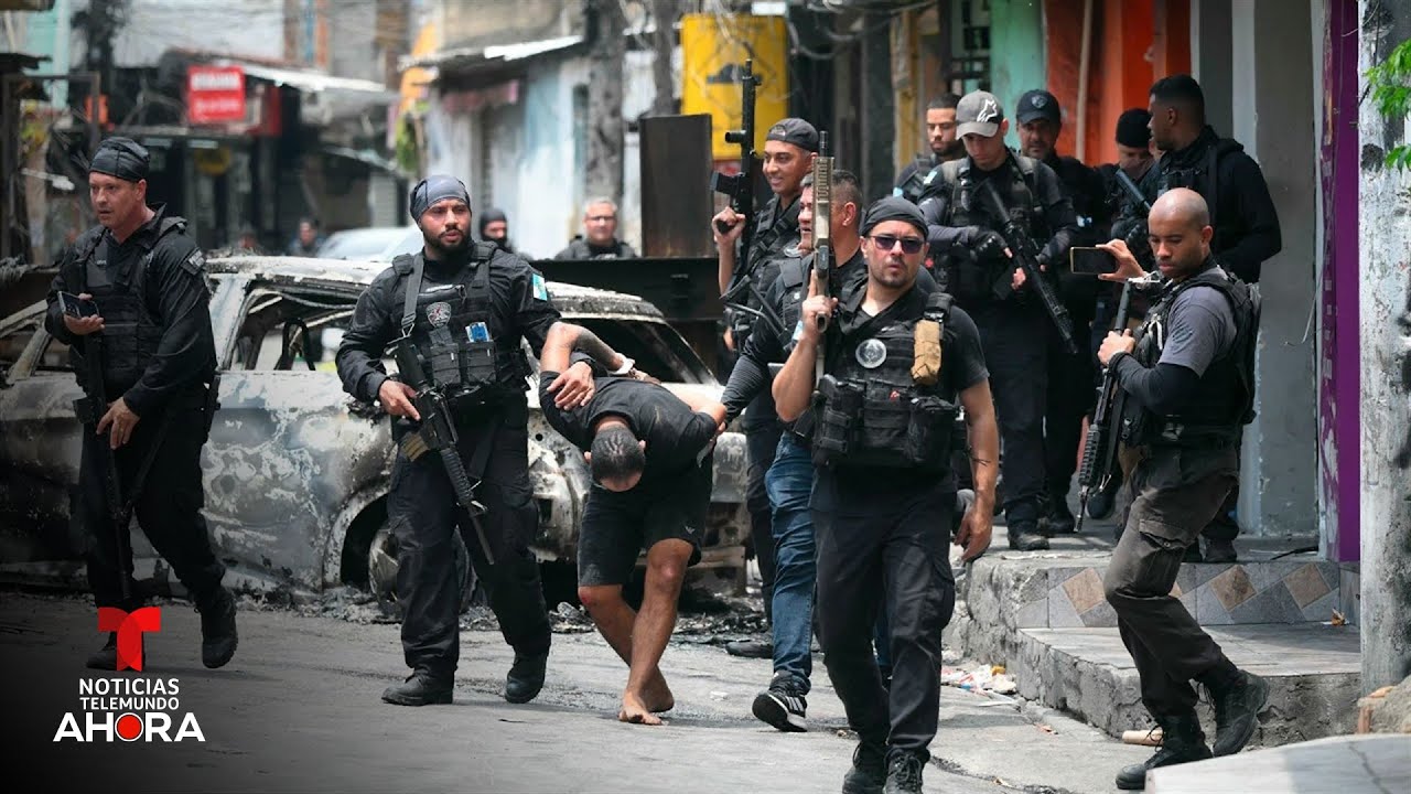 Últimas Noticias: Operativos en Favelas de Brasil Dejan Más de 100 Muertos y Ataques con Drones en Sinaloa 🚁