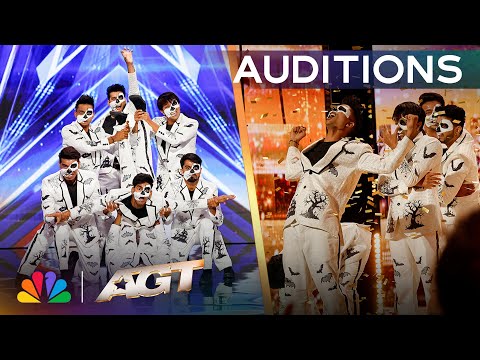 Unreal Receives A GOLDEN BUZZER From Howie Mandel For Their Scary-Good Audition | AGT 2025