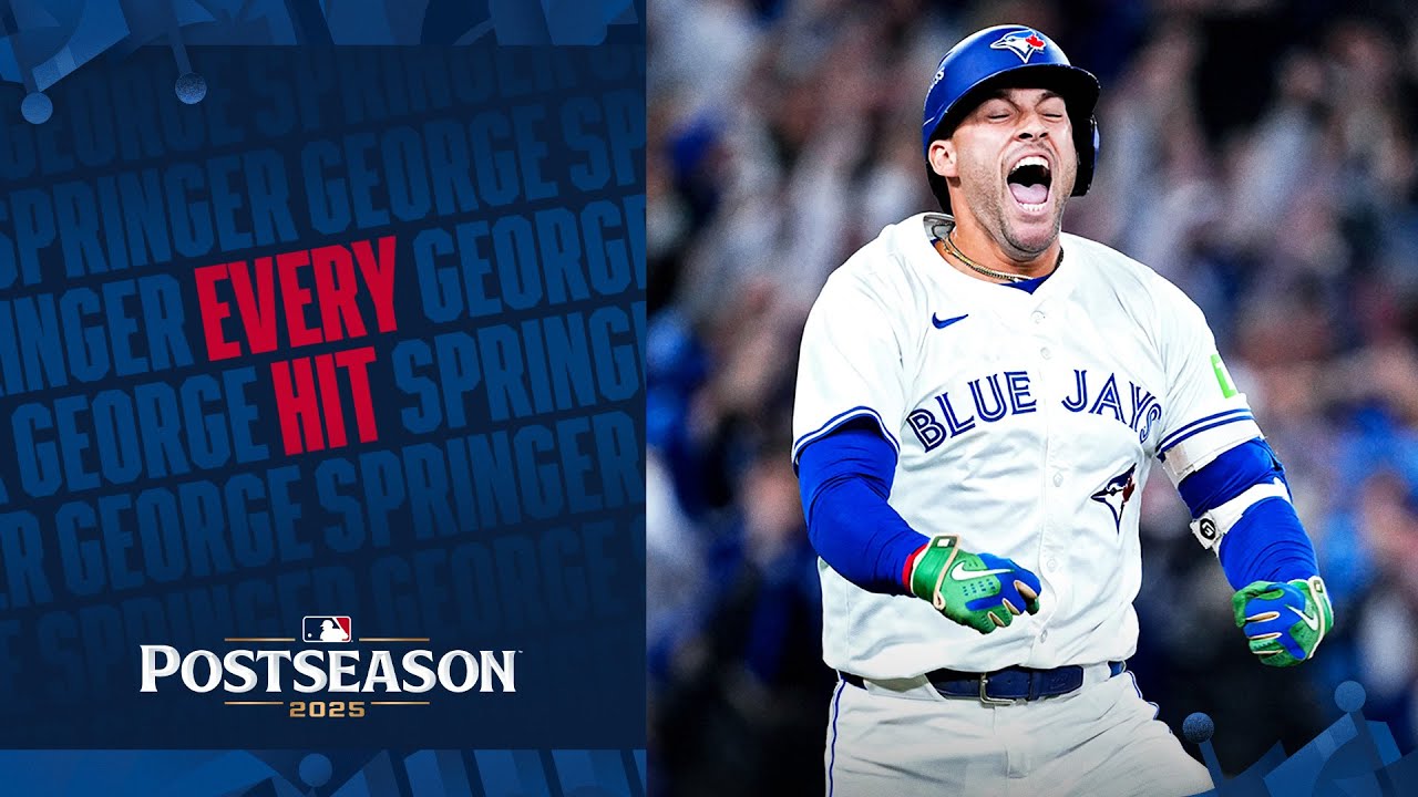 George Springer's Postseason Power: Every Hit So Far! ⚾️