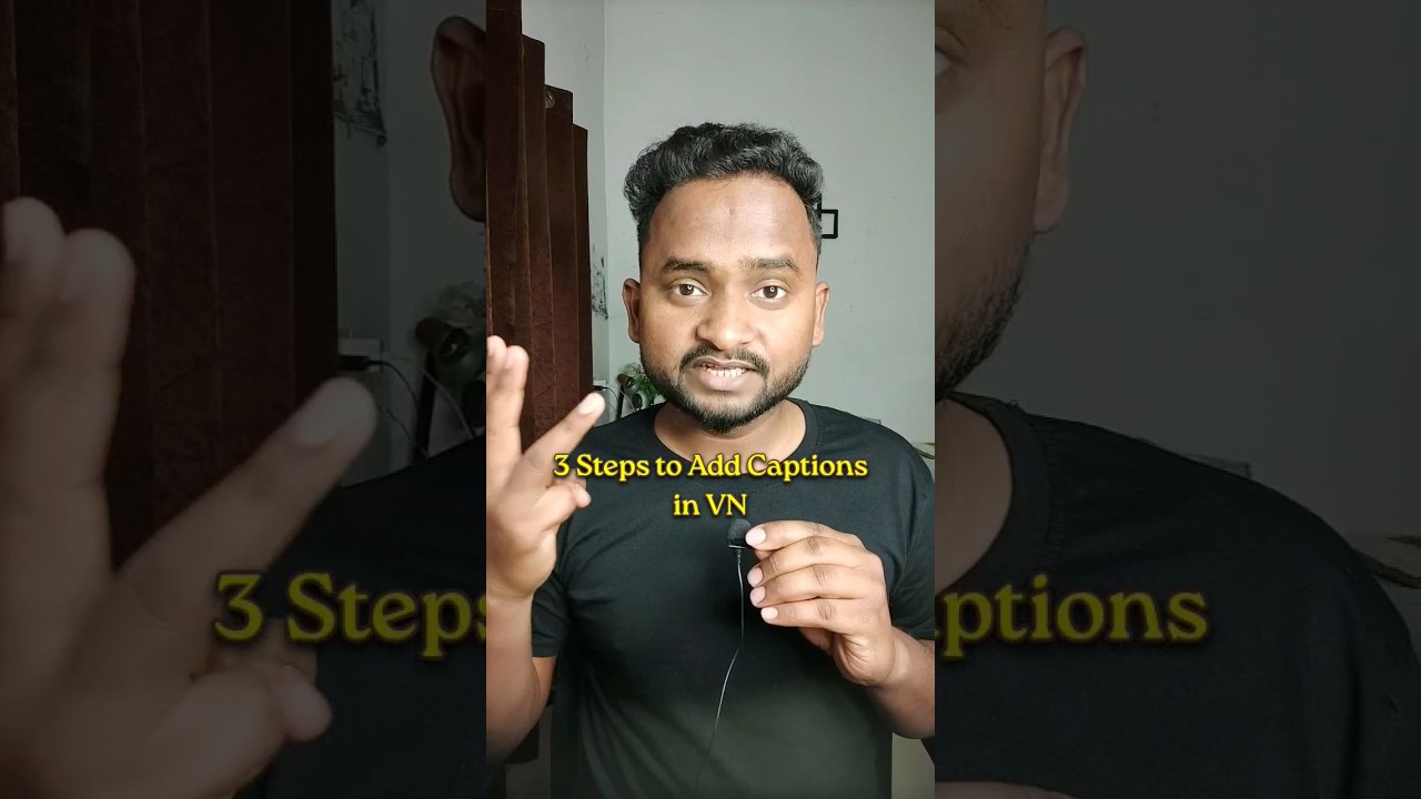 Add Subtitles in 3 Steps | VN App Tutorial π¬