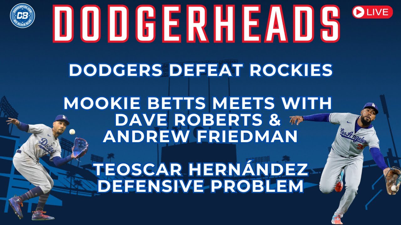 DodgerHeads: Dodgers Triumph Over Rockies & Mookie Betts’ Meeting Highlights ⚾️