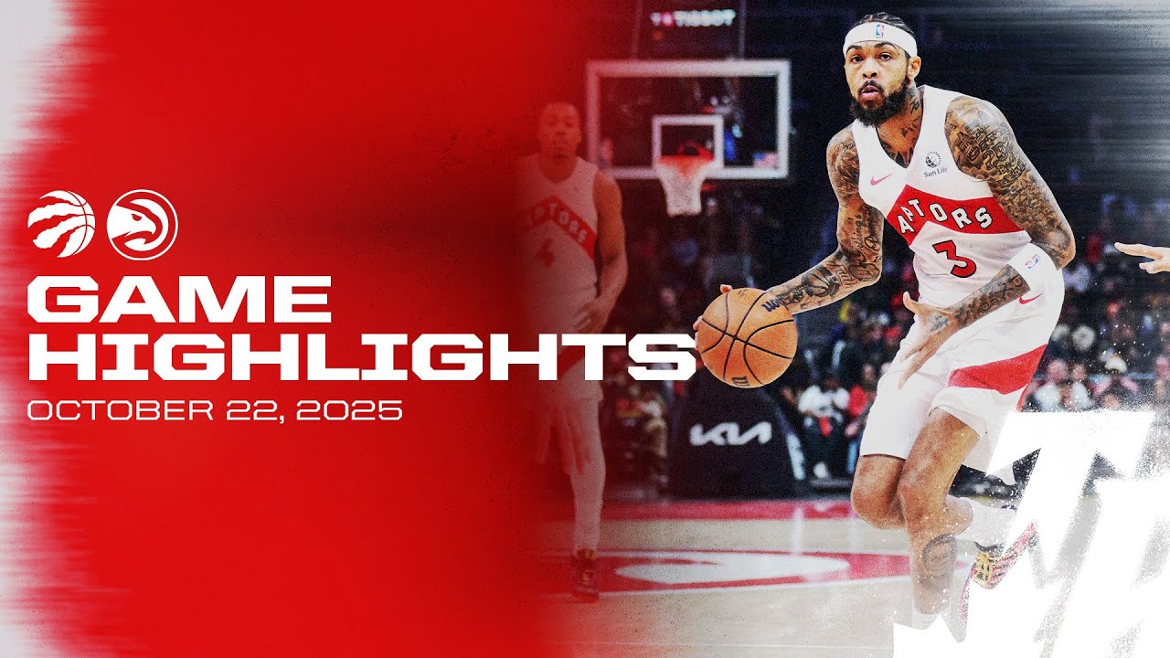 Raptors vs. Hawks Game Highlights | October 22, 2025