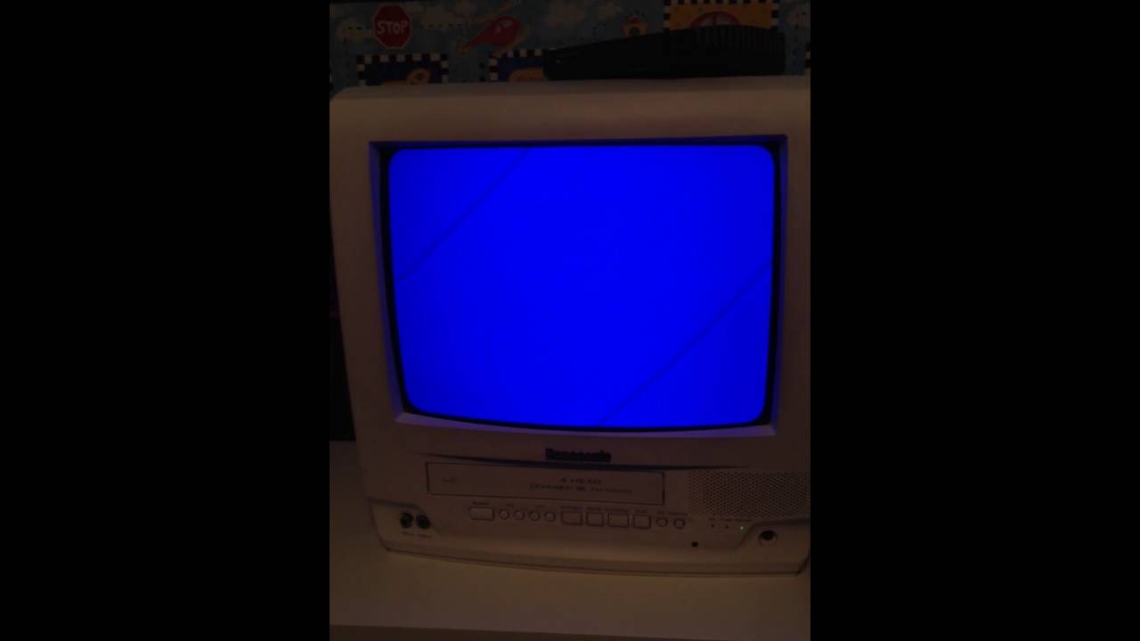 End of a VHS Tape (Recorded VHS Tape)