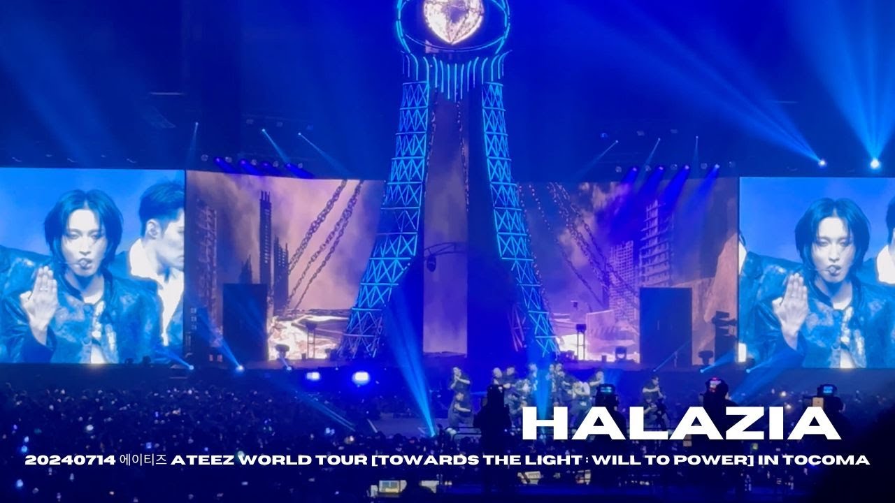 ATEEZ World Tour 'Towards the Light' in Tacoma 🌟