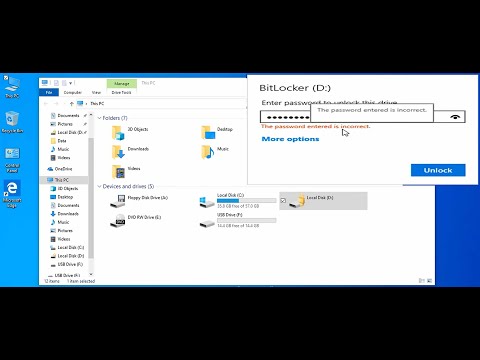 BitLocker Reset Password Forgotten Using USB