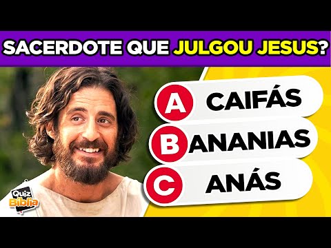 âïž 30 PERGUNTAS DA BĂBLIA | VOCĂ CONSEGUE ACERTAR 20/30? | QUIZ BĂBLICO