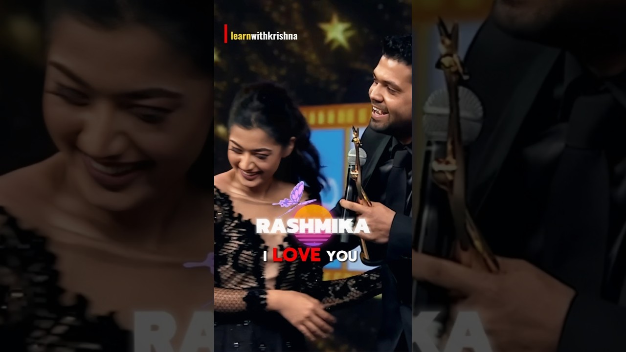Rashmika Mandanna😘 Told Rakshit Shetty❣️ I LOVE YOU TOO | Cute Moments