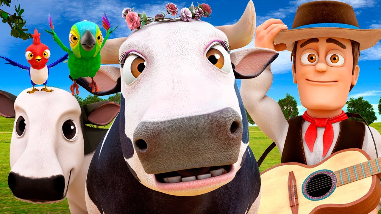 Vaca Máru Tem um Bezerrinho na Fazenda 🐄