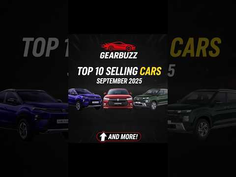 September 2025 Car Sales Shockers! GST 2.0 Impact Revealed| Top 10 best selling cars #car #carsales