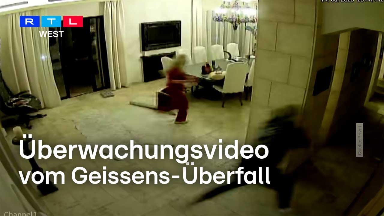Überfall auf die Geissens: Überwachungsvideo hält alles fest! | RTL WEST