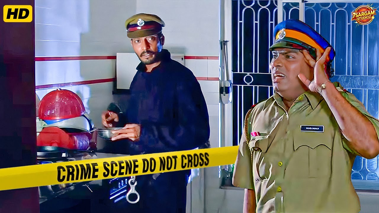 क्राइम सीन पर जॉनी लीवर की मजेदार कॉमेडी.. | Nana Patekar & Johnny Lever Ki Lotpot Comedy #bollywood