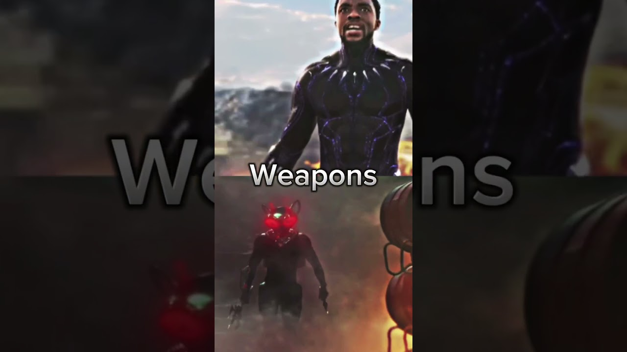 Black Panther vs Black Manta 🐾🦈