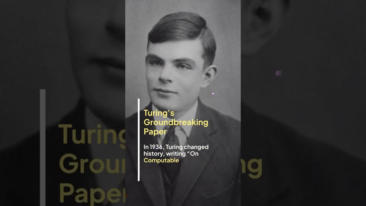 Alan Turing: Pioneer of Computer Science 💻