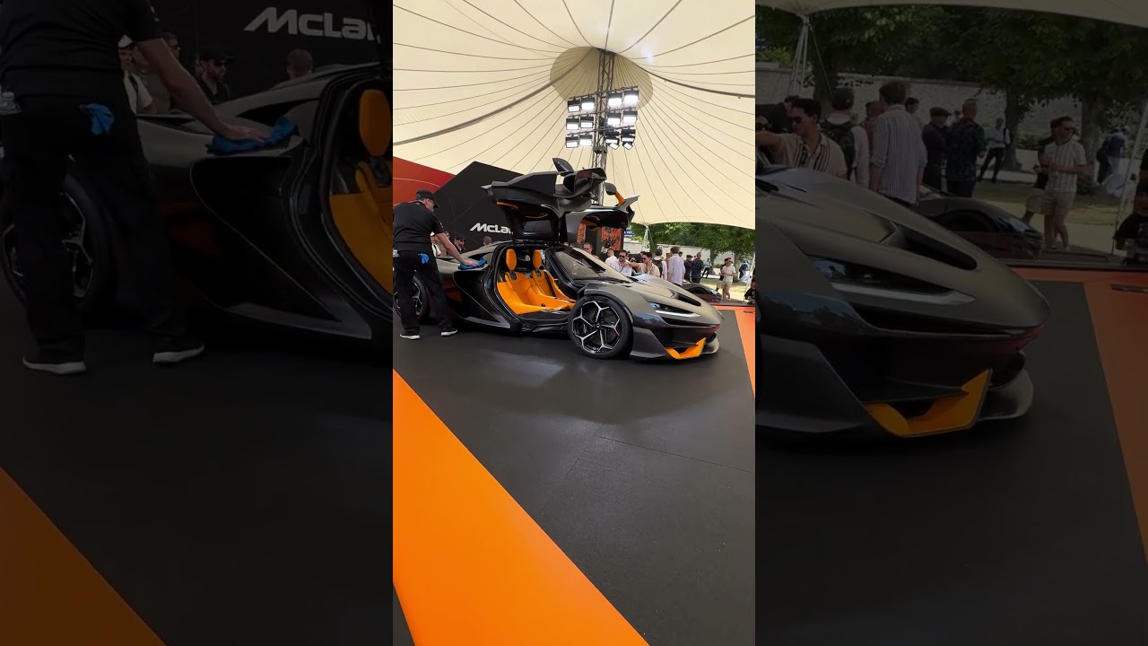 Unveiling the McLaren W1 at Goodwood Festival of Speed 2025 🚗🔥