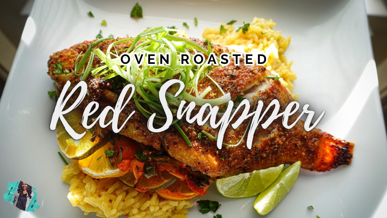 Easy Oven-Roasted Red Snapper Recipe 🐟