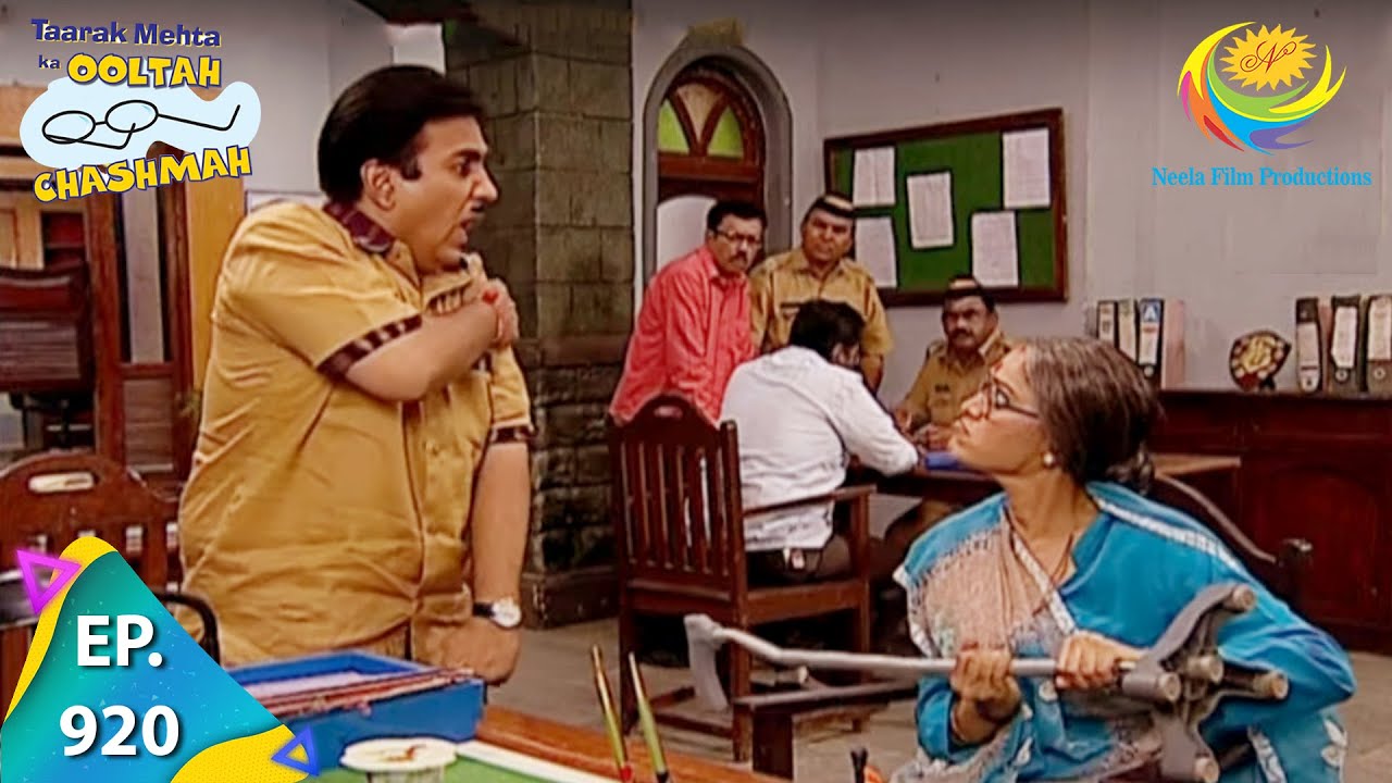 Taarak Mehta Ka Ooltah Chashmah Ep 920 🎬