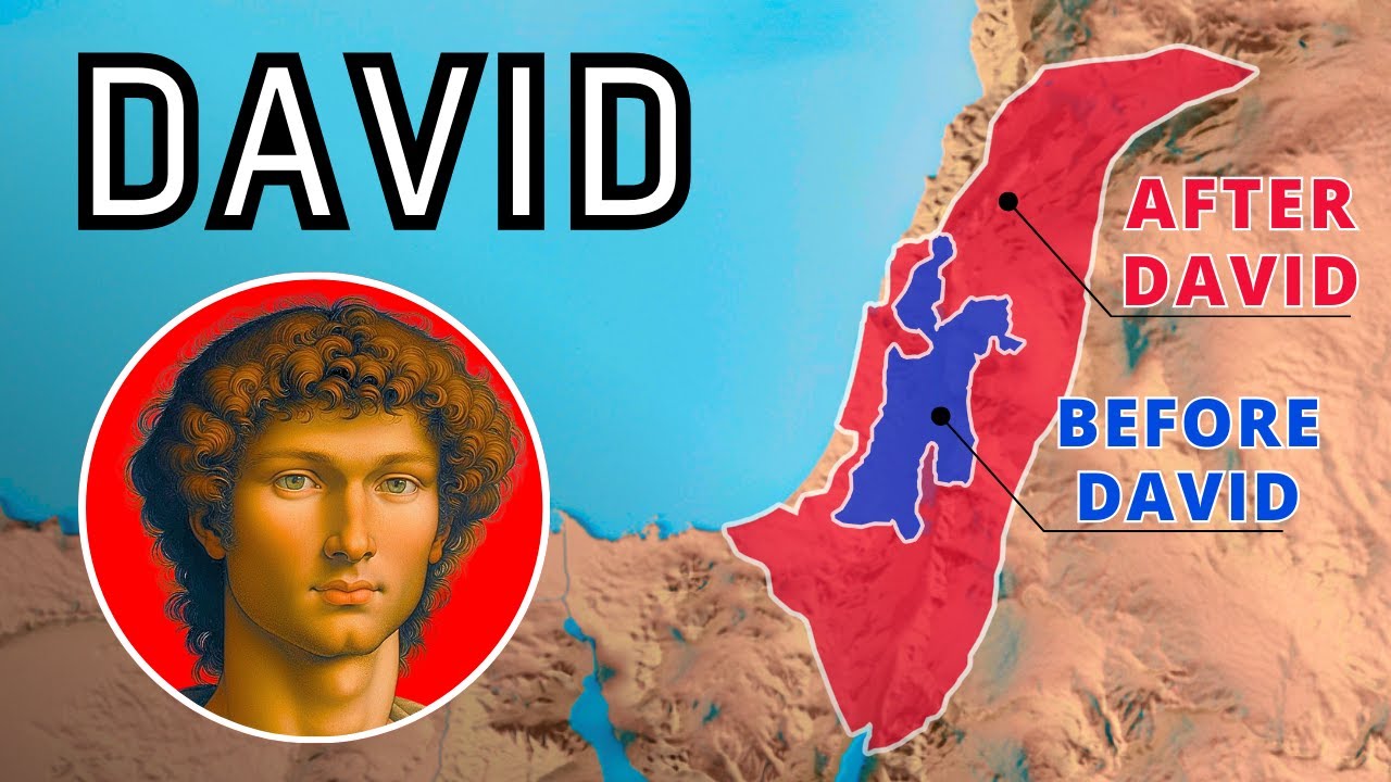 Explore the Epic Journey of David’s Life on a Map 🌍
