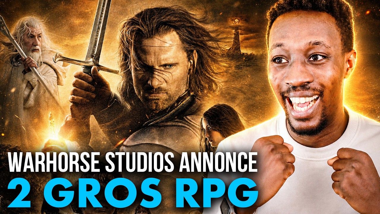 ENORME ANNONCE 😍 Un KINGDOM COME 3 et SEIGNEUR DES ANNEAUX RPG annoncés par Warhorse Studios