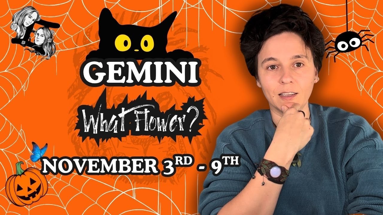 Gemini Weekly Tarot Forecast: Discover Your Flower for November 3-9 ♊️