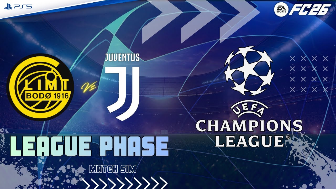 Bodo Glimt vs Juventus - Champions League Simulation ⚽