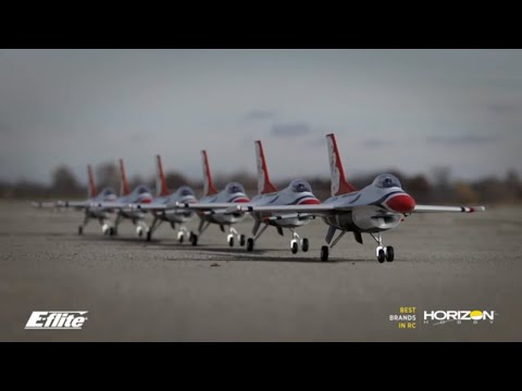Quick Look: E-flite F-16 Thunderbirds 70mm EDF BNF Basic & PNP