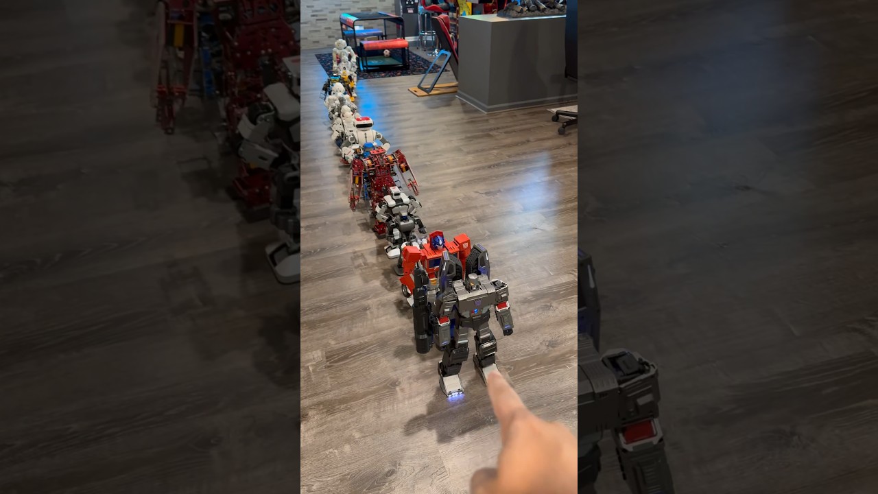 Robosen Megatron Robot Domino Chain Reaction Exceeds $75,000