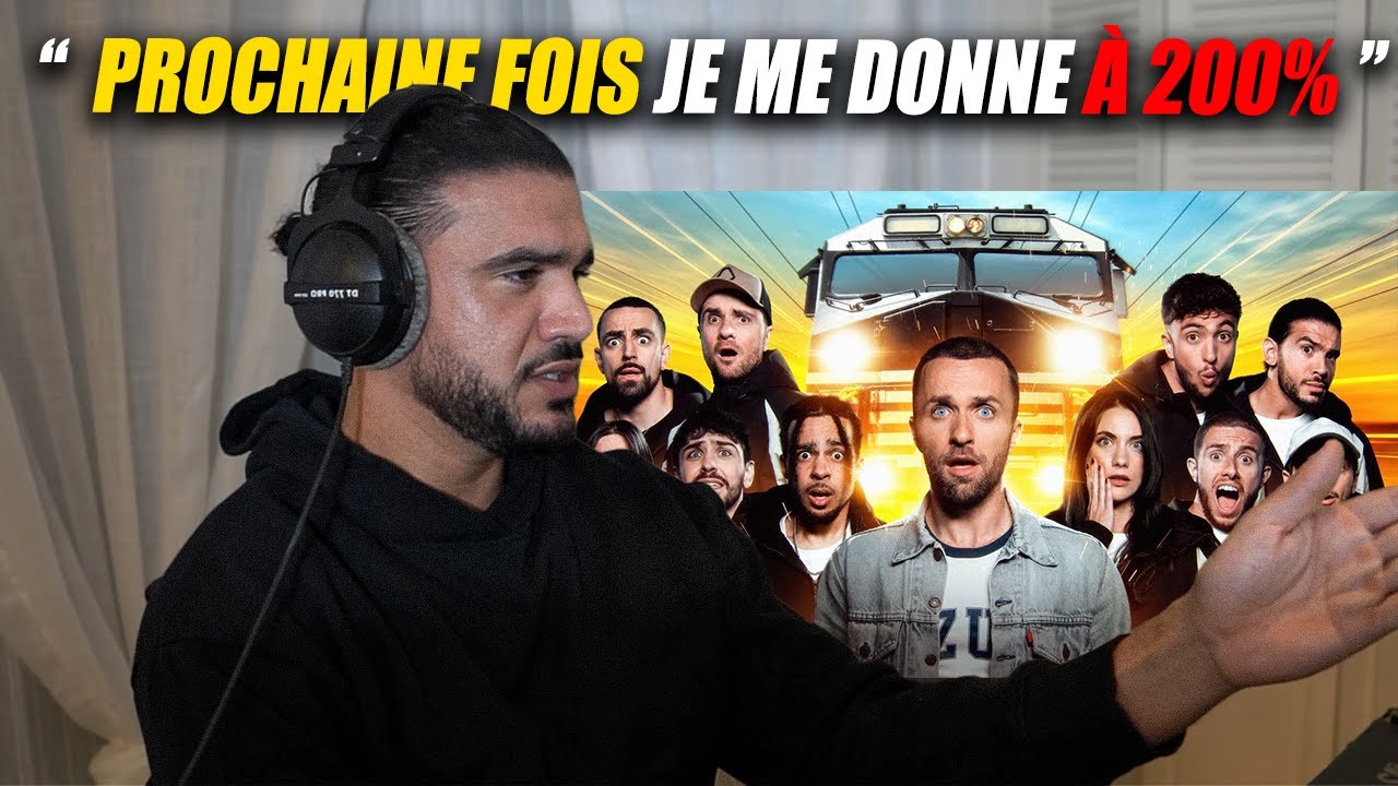 Amine Réagit à la Vidéo du Train de Squeezie 🚆