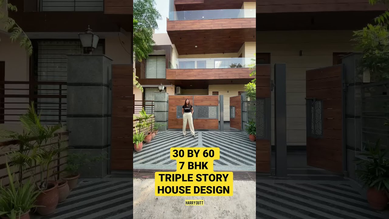 Luxury 7 BHK House Plan | 200-Yard, 8 Marla 🏡