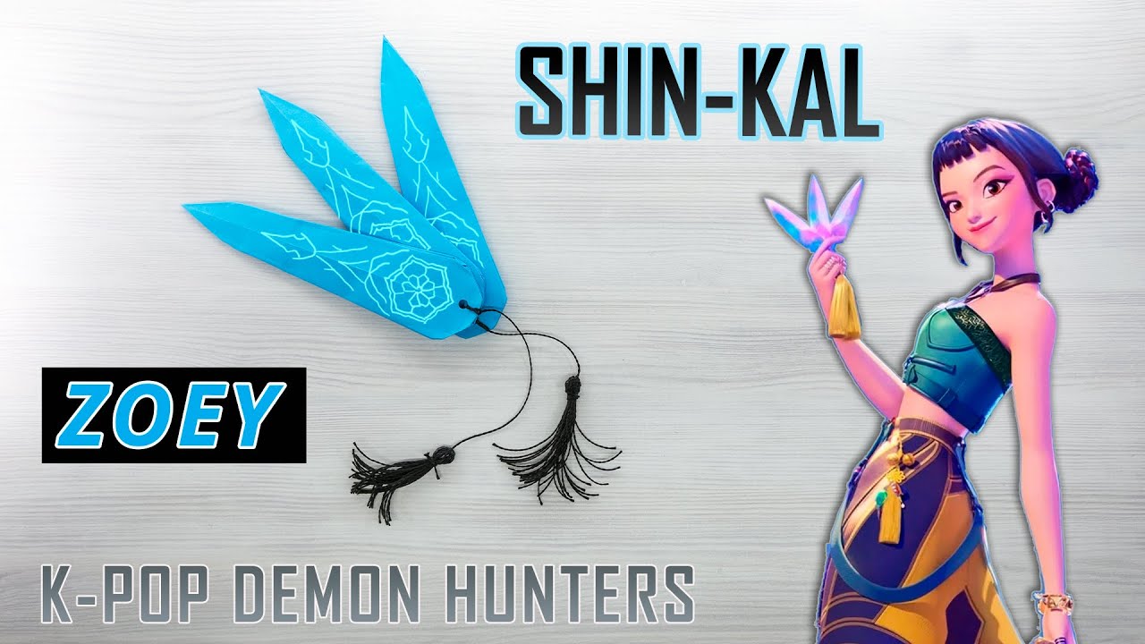 Crafting a SHINKAL - Zoey’s Weapon From KPop Demon Hunters