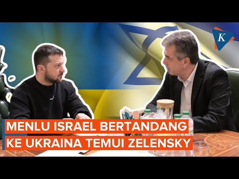 Zelensky Temui Menteri Luar Negeri Israel di Kyiv