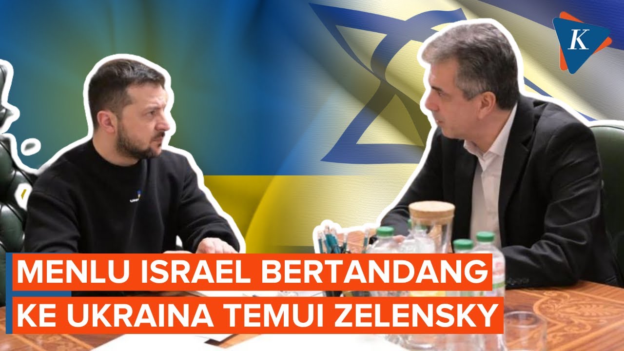 Zelensky Meets Israeli Foreign Minister in Kyiv