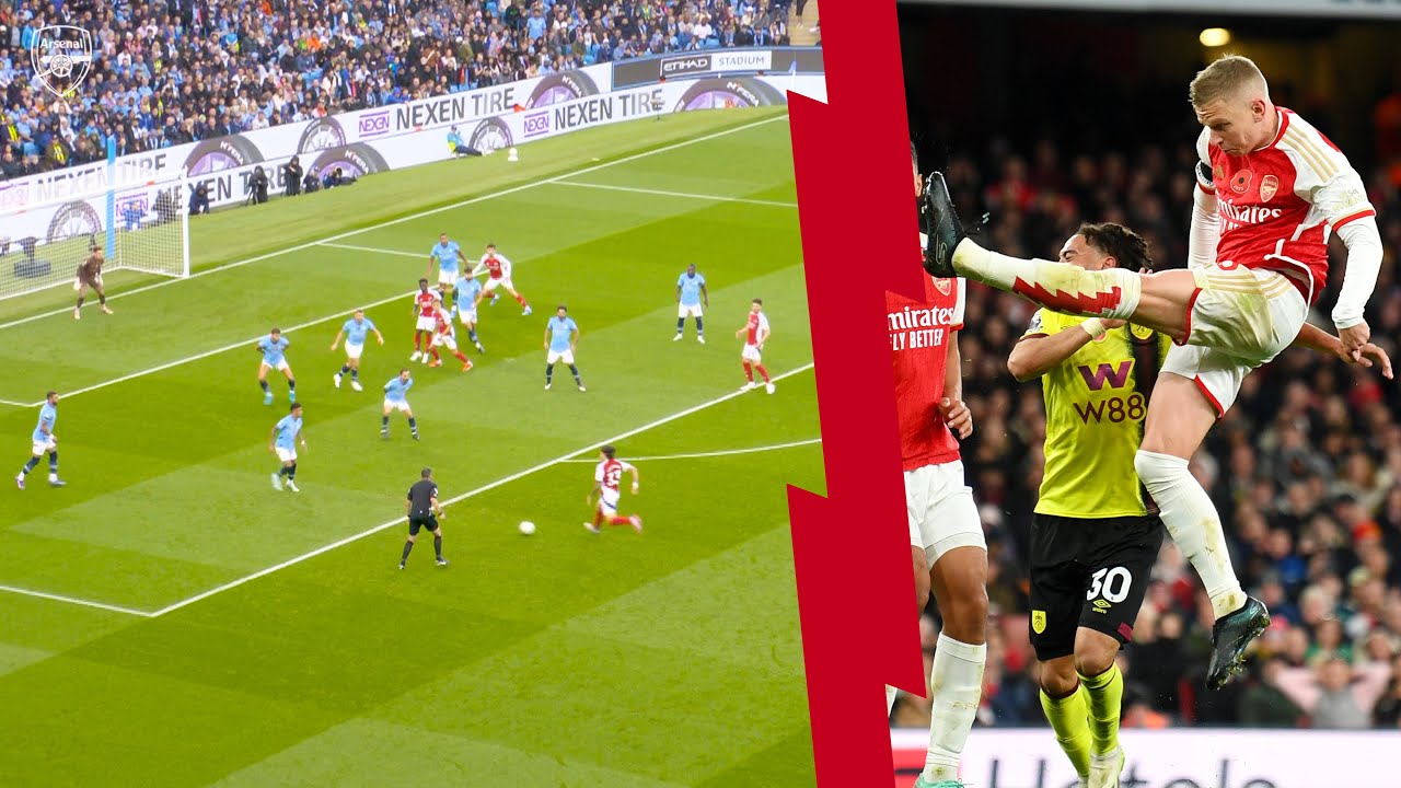 Unexpected Arsenal Goals by Defenders! ⚽ Top Premier League Moments