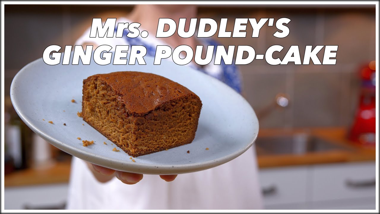 1932 Mrs. Dudley's Ginger Pound Cake Recipe 🍰