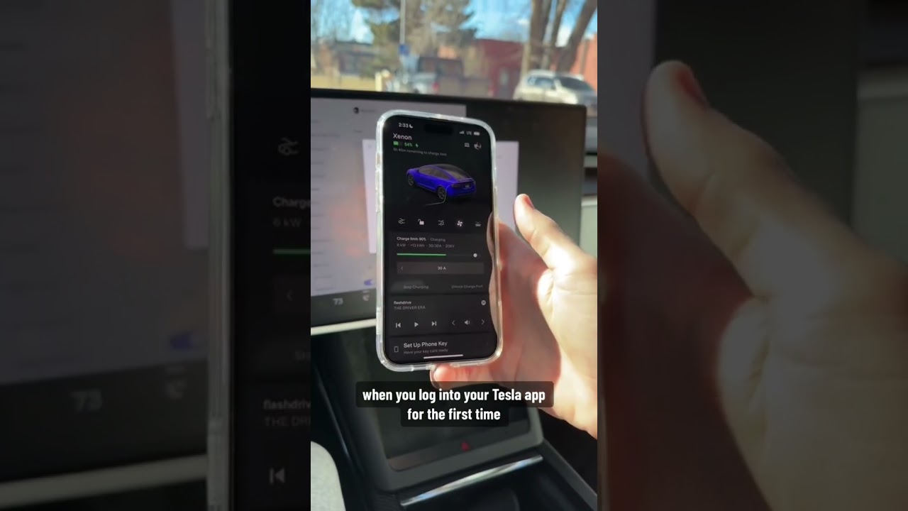 How to Set Up Tesla Phone Key 📱