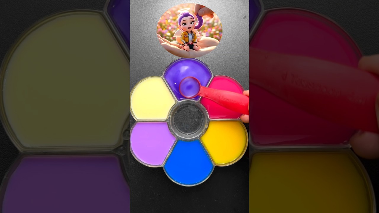 Kpop Demon Hunters Color Mixing Part 63 🎨 | Satisfying Art Transformation