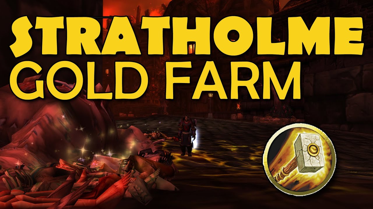 Stratholme Paladin Gold Farm Guide in WOTLK 🪙
